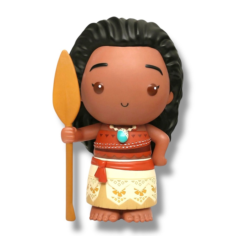 Disney Moana 8” Figure Coin Savings  Piggy Bank Home Decor Voyager Princess